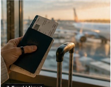 Travel and airport boarding with AxonRing