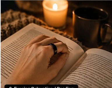 Smart home relaxation scene with AxonRing automation